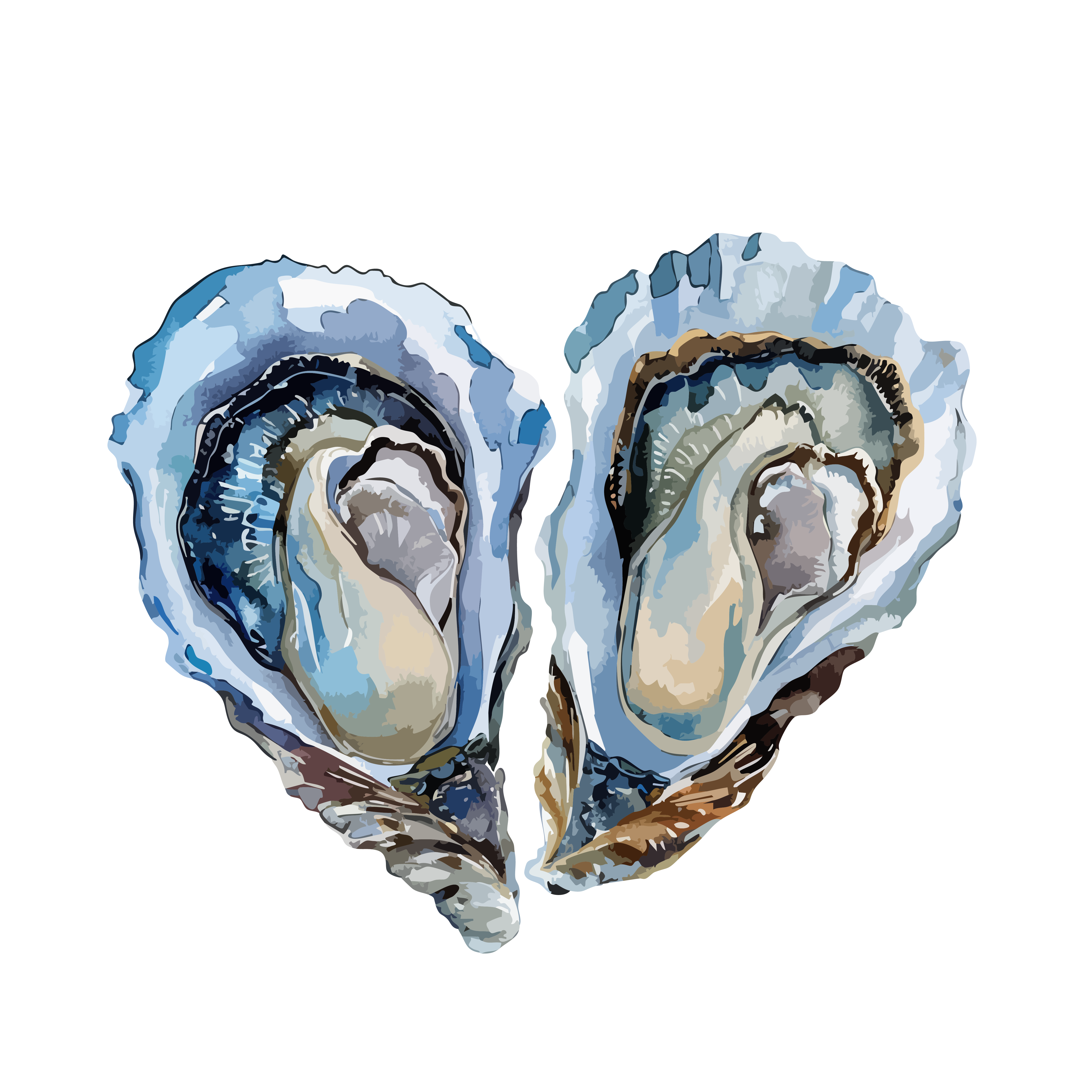 Oyster shell icon
