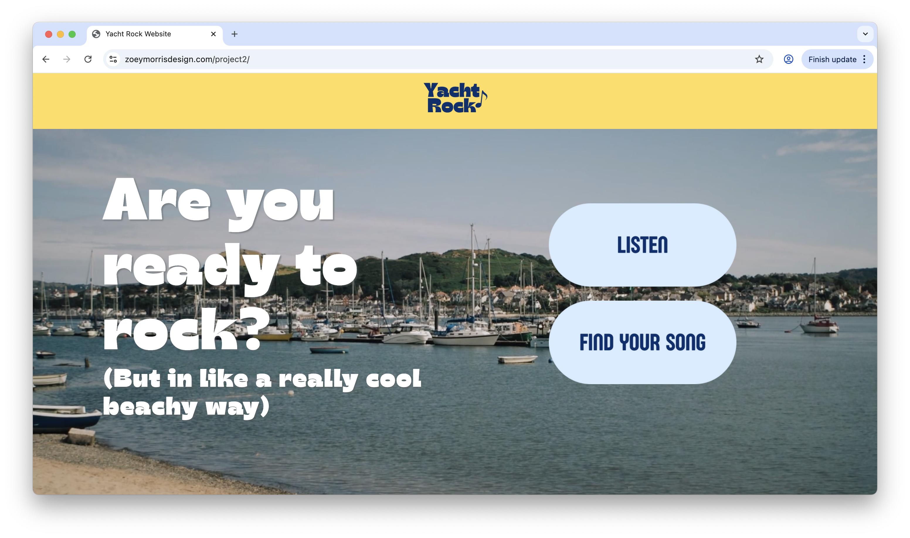 Yacht Rock website